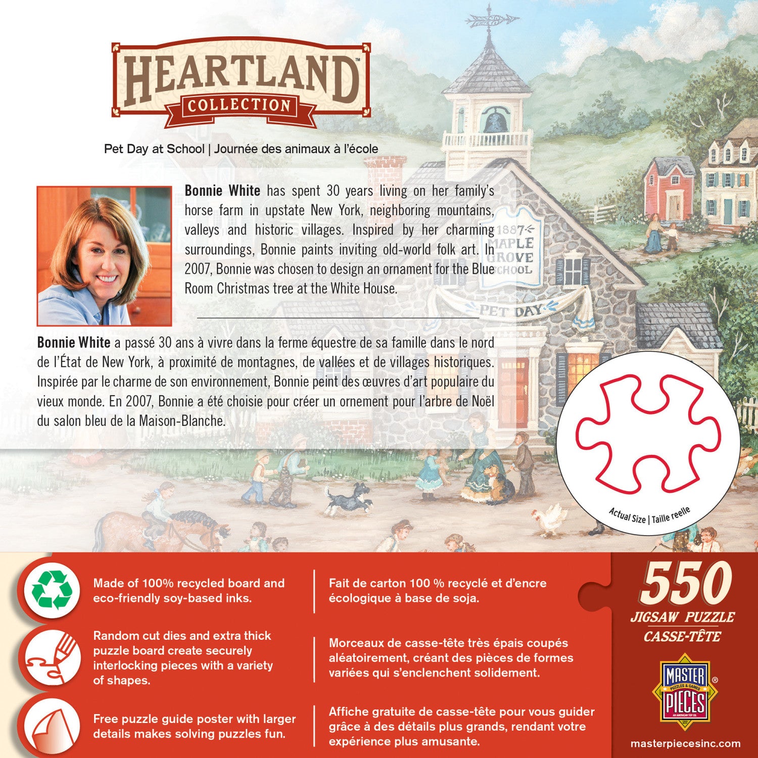 Heartland - Pet Day at School 550 Piece Puzzle