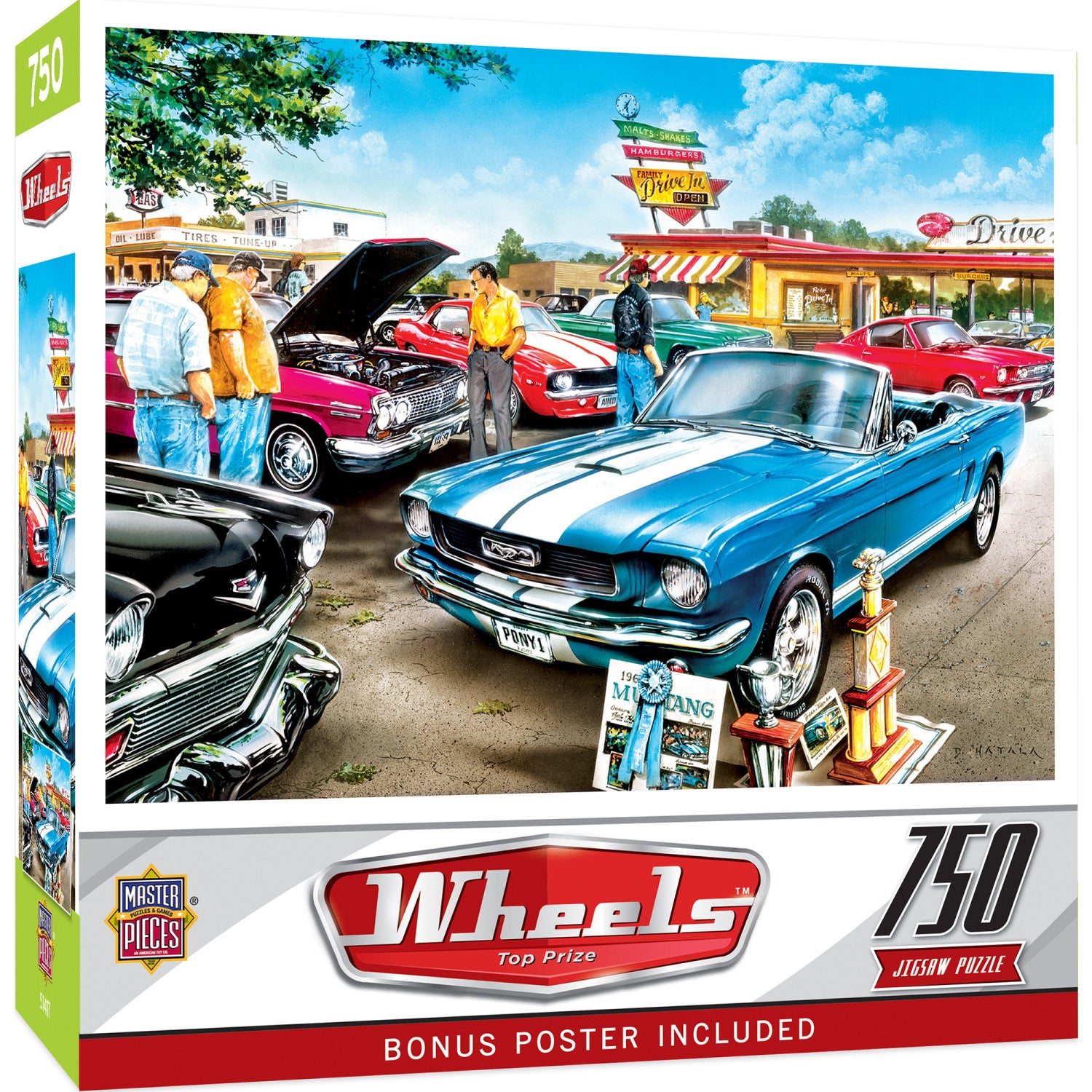 Wheels - Top Prize 750 Piece Puzzle