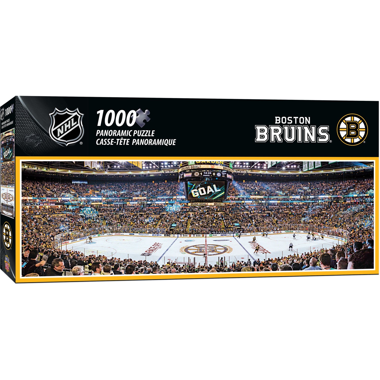 Boston Bruins - 1000 Piece Panoramic Puzzle