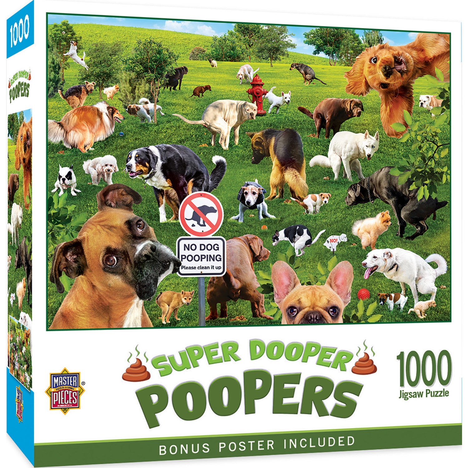 Super Dooper Poopers 1000 Piece Puzzle