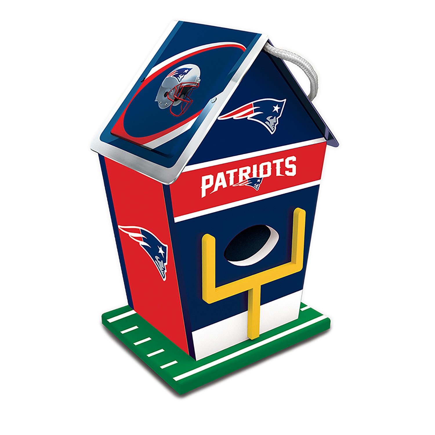 New England Patriots Birdhouse