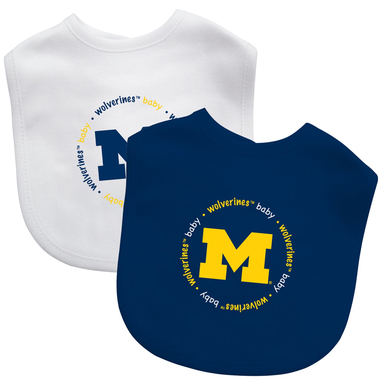 Michigan Wolverines - Baby Bibs 2-Pack