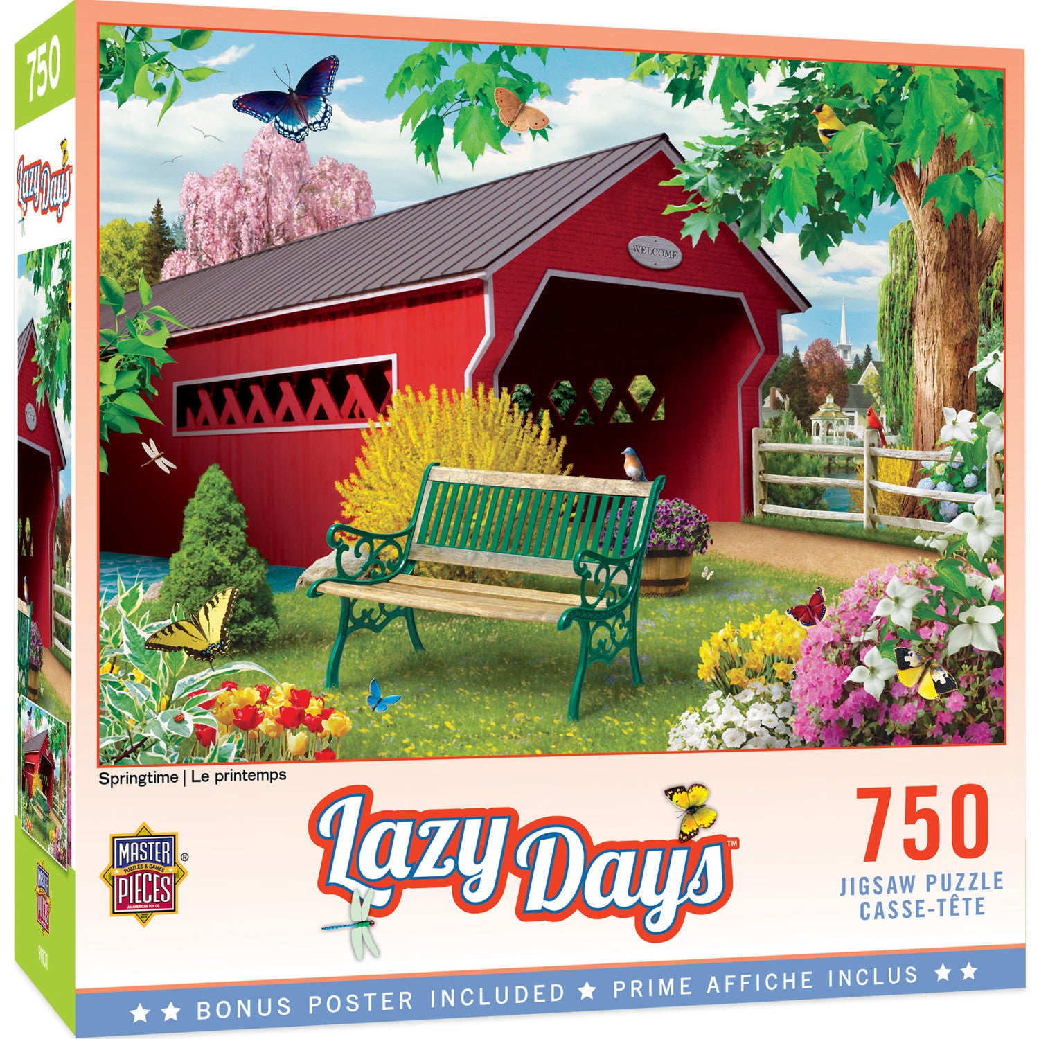 Lazy Days - Springtime 750 Piece Jigsaw Puzzle