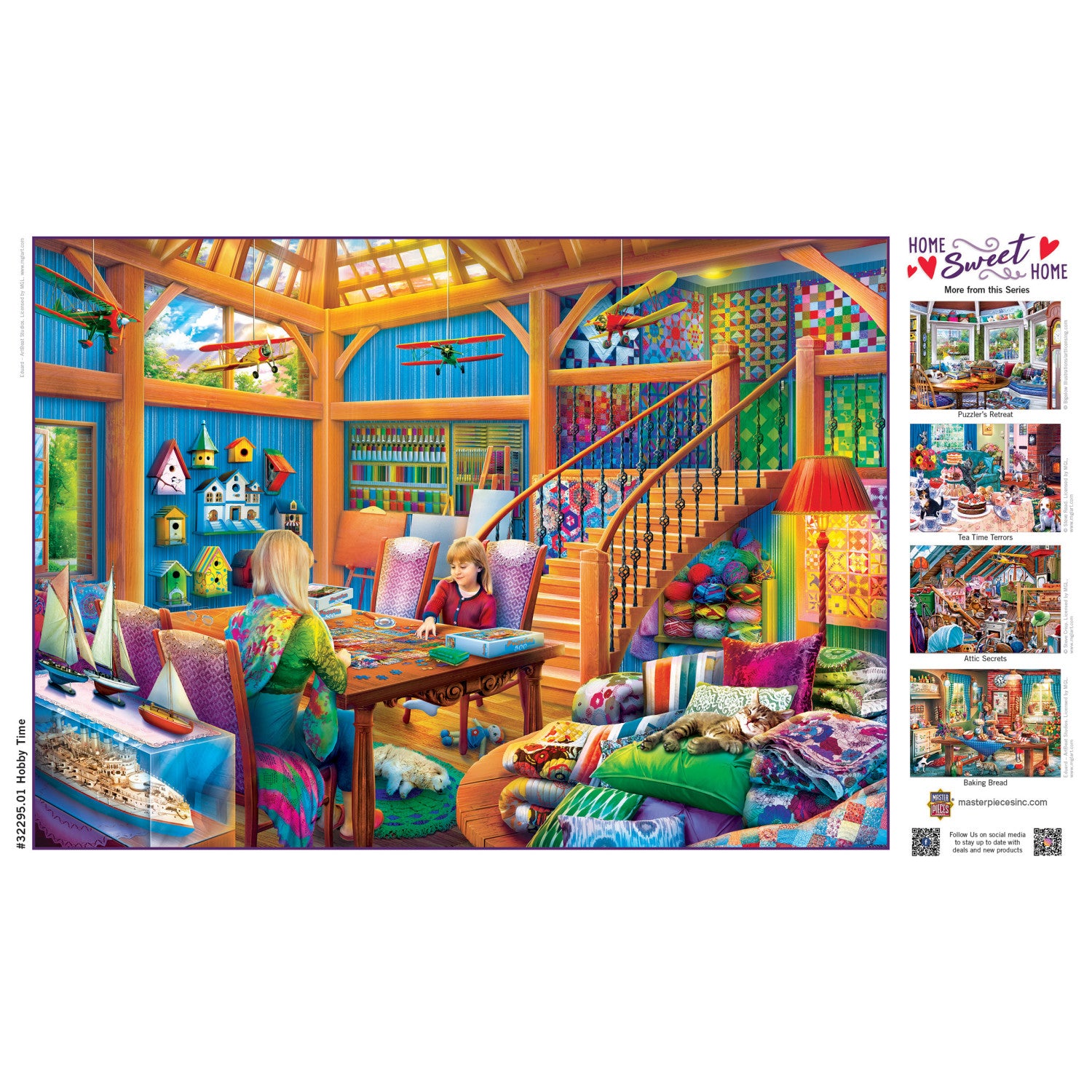 Home Sweet Home - Hobby Time 500 Piece Jigsaw Puzzle