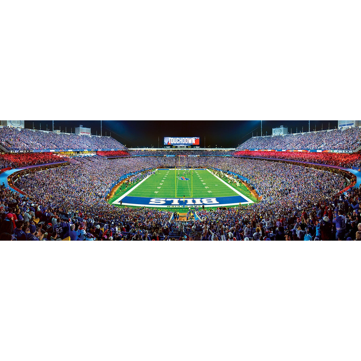 Buffalo Bills - 1000 Piece Panoramic Puzzle - End View
