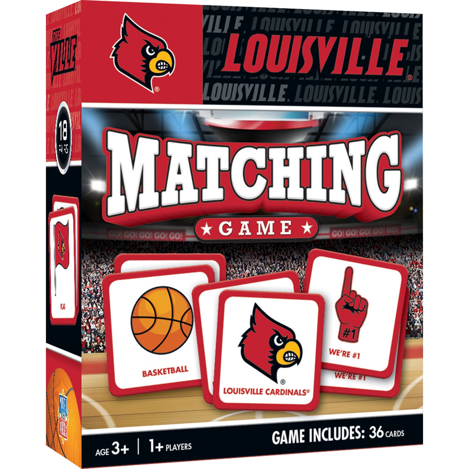 Louisville Cardinals Matching Game