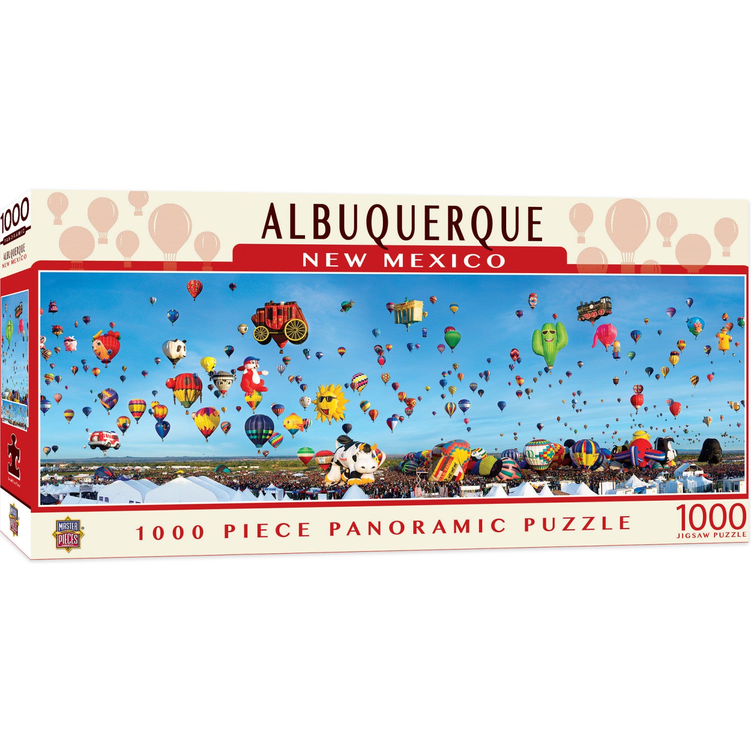 Albuquerque 1000 Piece Panoramic Puzzle