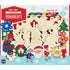 12 Holiday Ornaments Wood Craft & Paint Kit