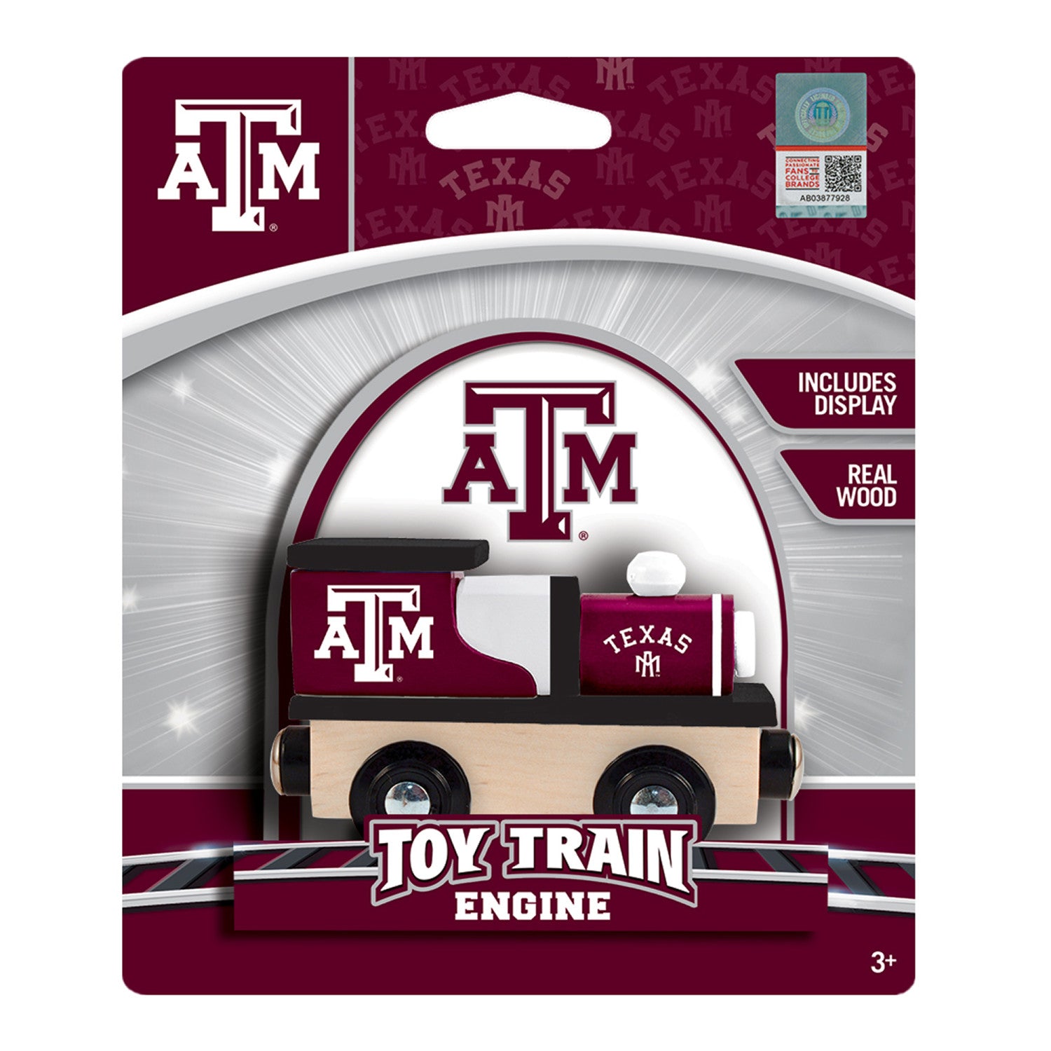 Texas A&M Aggies Toy Train Engine
