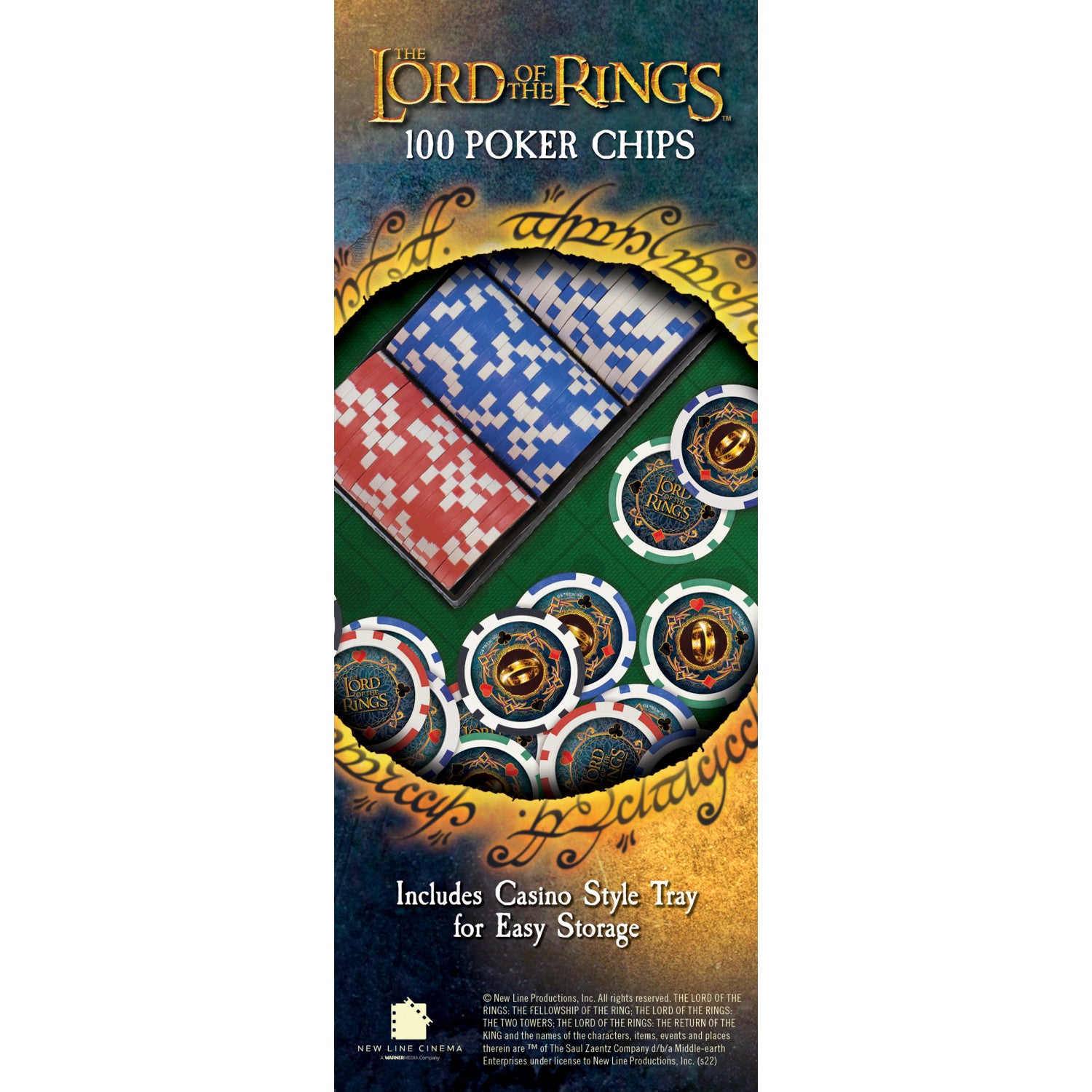Lord of The Rings - Poker Chips 100pc