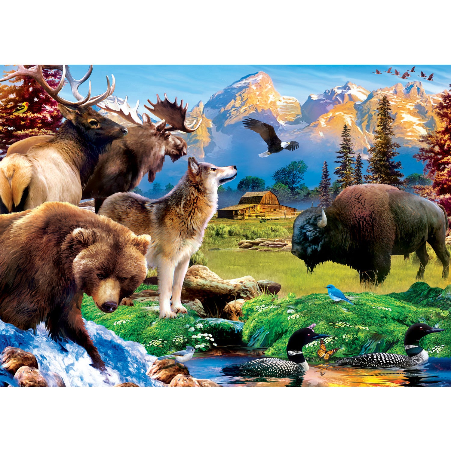National Parks - Grand Teton 500 Piece Puzzle