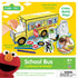 Sesame Street - School Bus Cardboard Buildable
