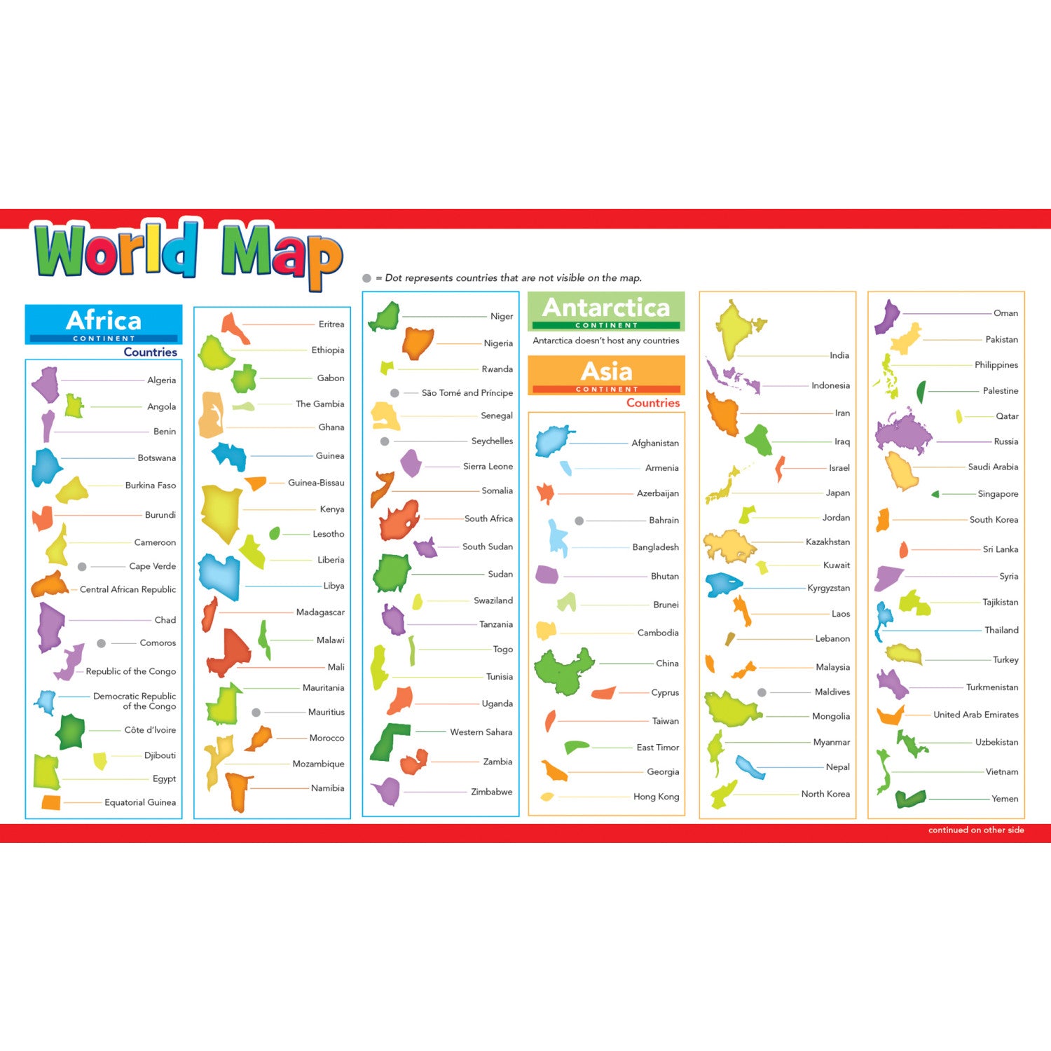 Explorer - World Map 60 Piece Puzzle