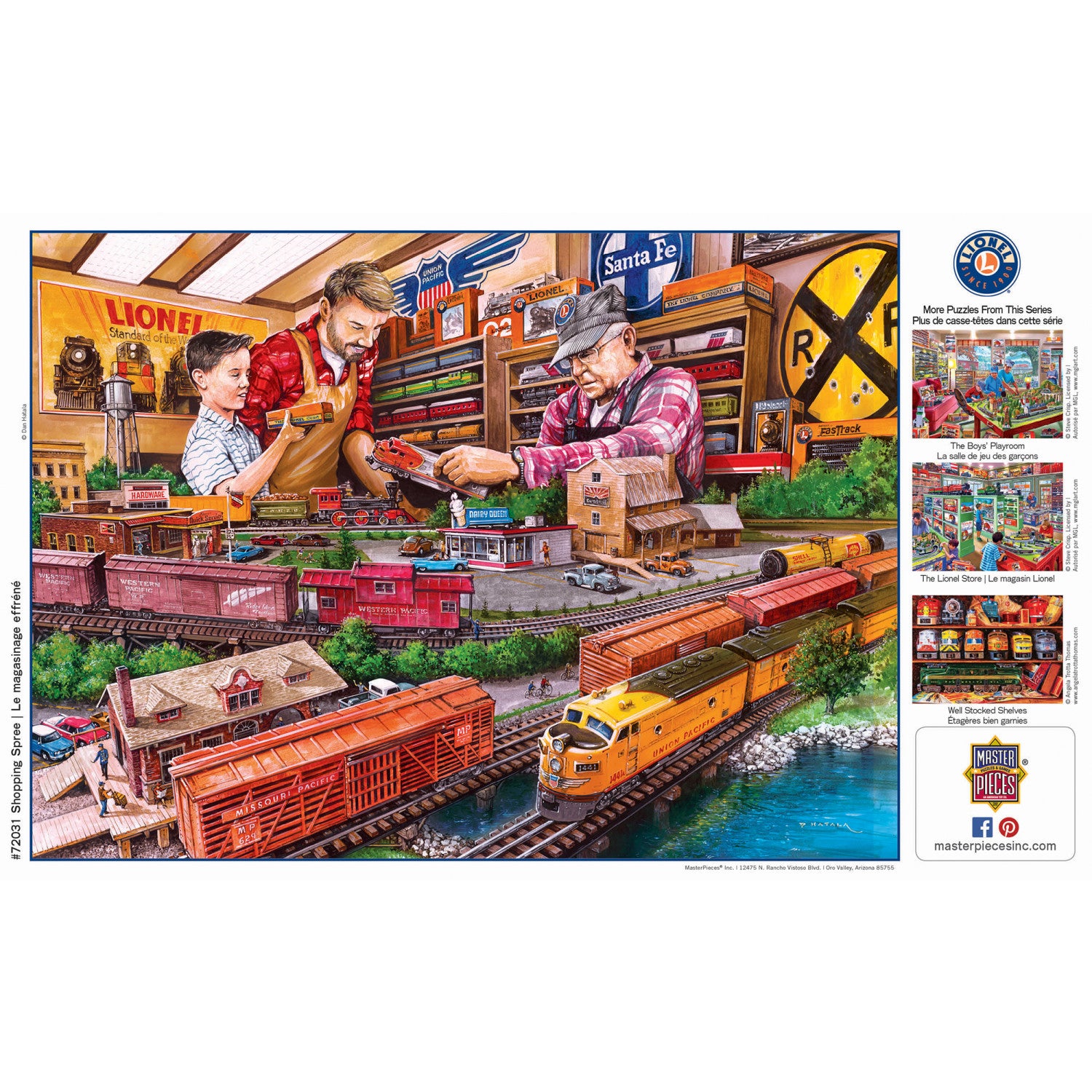 Lionel Trains - Shopping Spree 1000 Piece Jigsaw Puzzle