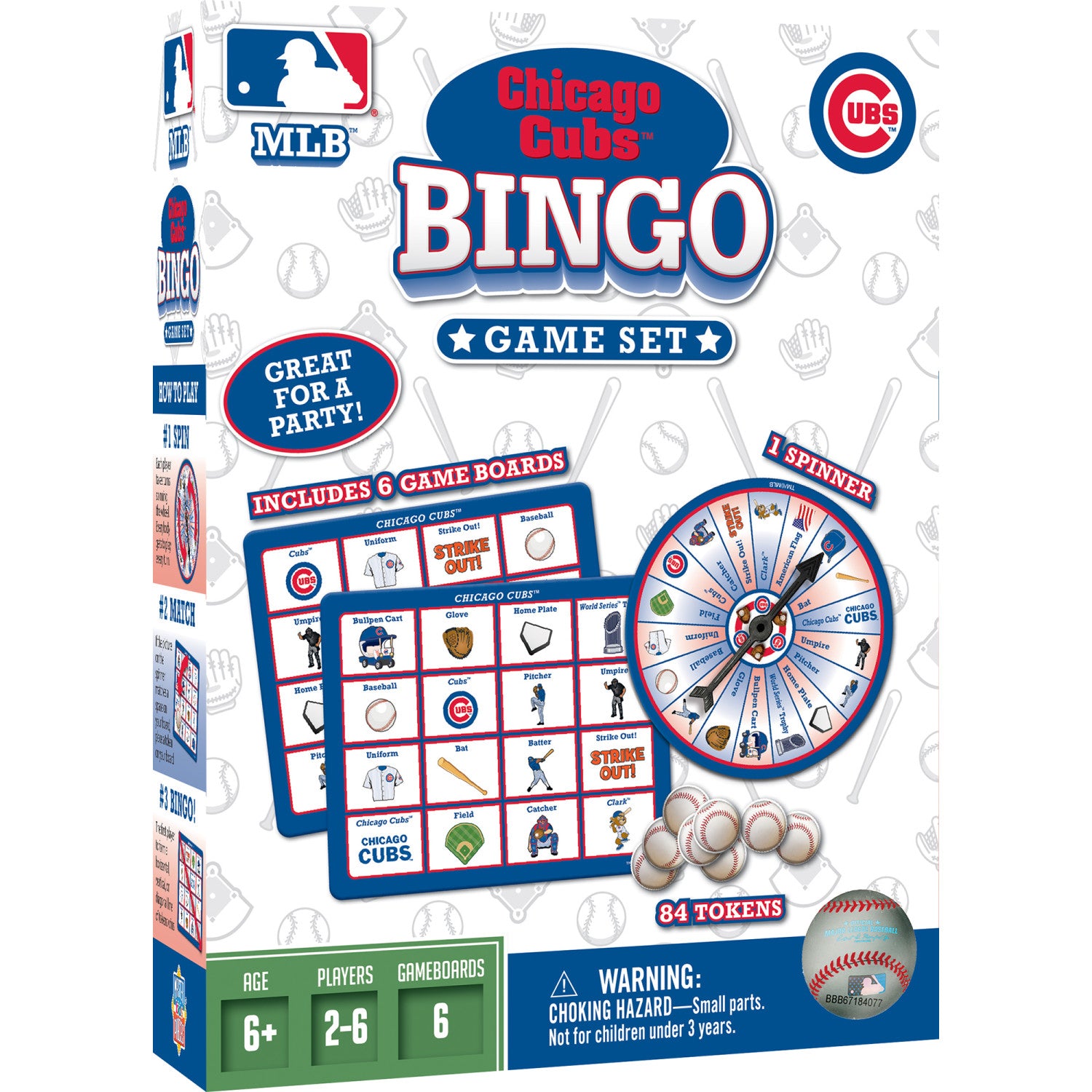 Chicago Cubs Bingo Game