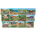 Folk Art Puzzle Collection - 12 Pack