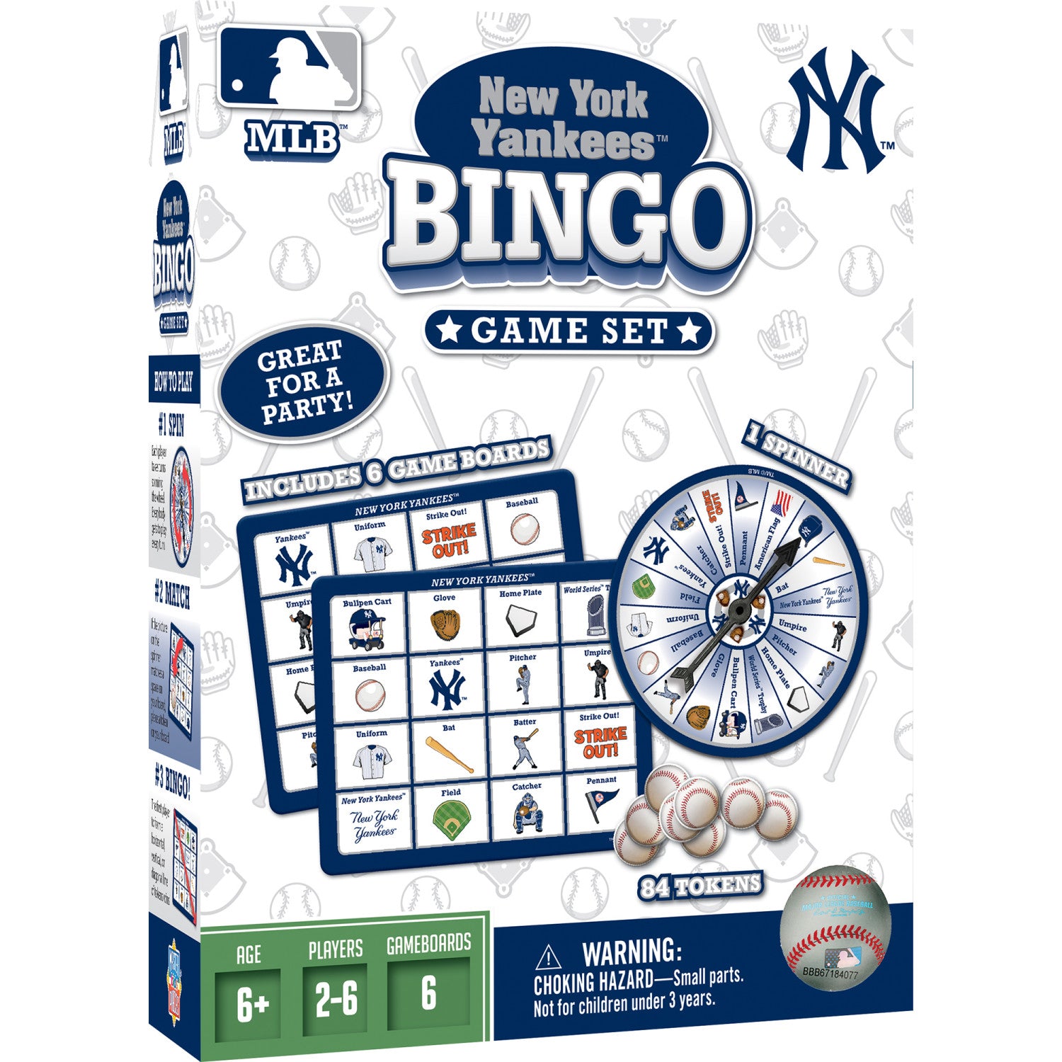 New York Yankees Bingo Game