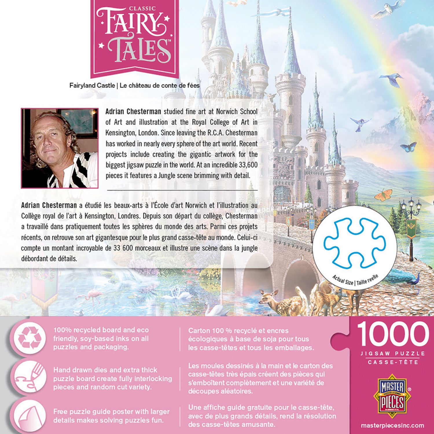 Classic Fairy Tales - Fairyland Castle 1000 Piece Puzzle