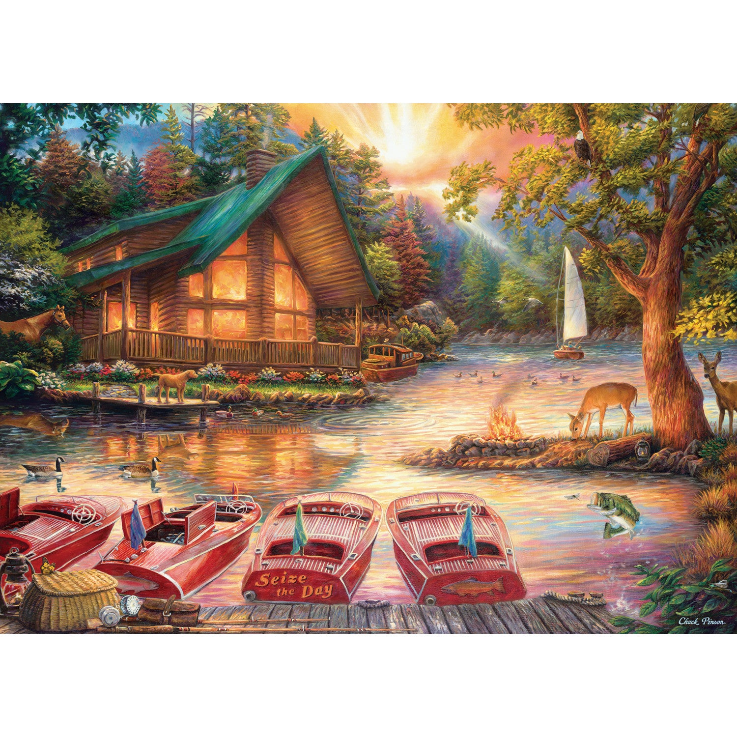 Art Gallery - Seize The Day 1000 Piece Puzzle