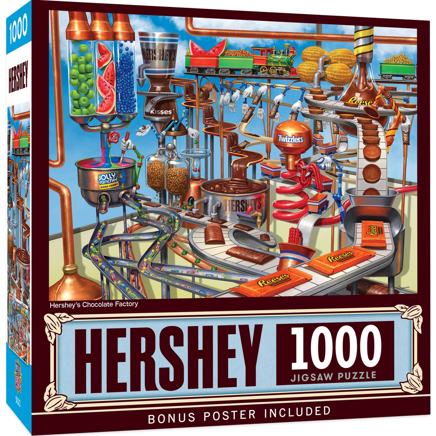Hershey's - Chocolate Factory 1000 Piece Puzzle