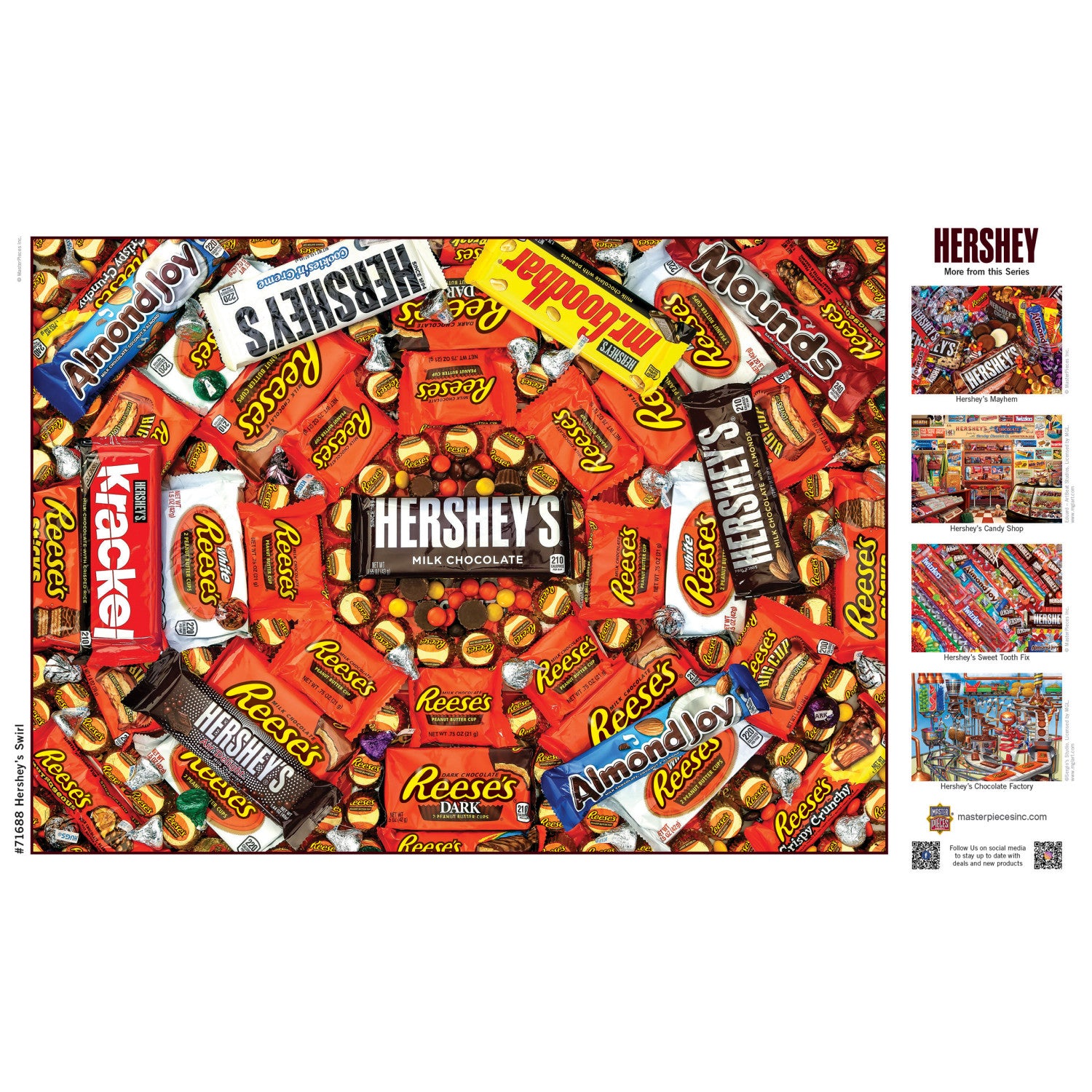 Hershey's Swirl - 1000 Piece Jigsaw Puzzle