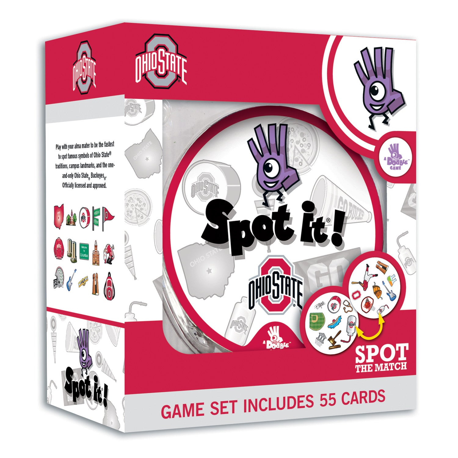 Ohio State Buckeyes Spot It! Card Game