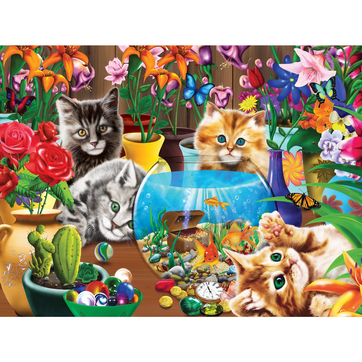 Family Time - Marvelous Kittens 400 Piece Puzzle