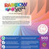 Rainbow Sauce - Twist & Swirl 500 Piece Jigsaw Puzzle