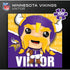 Viktor - Minnesota Vikings Mascot 100 Piece Jigsaw Puzzle