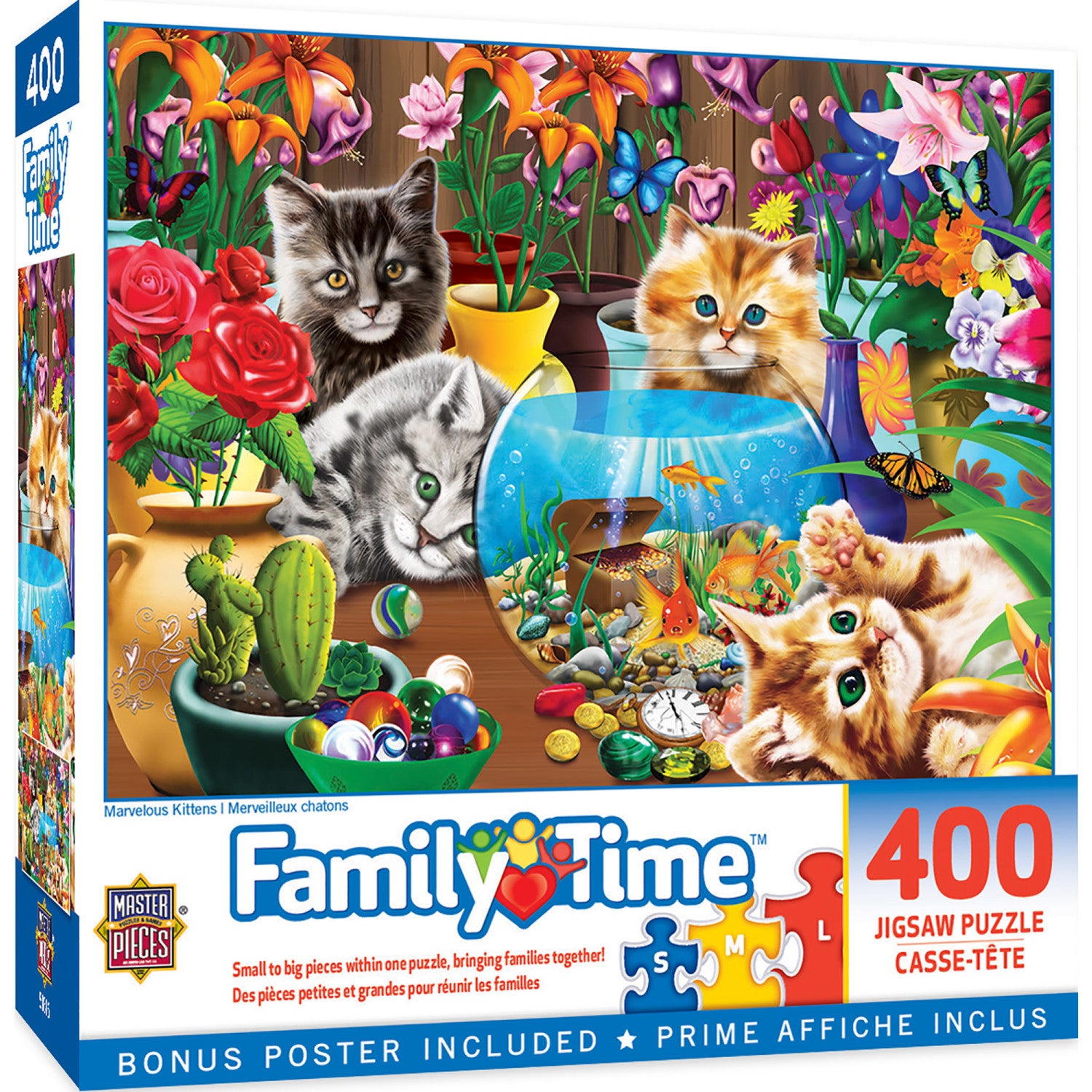 Family Time - Marvelous Kittens 400 Piece Puzzle