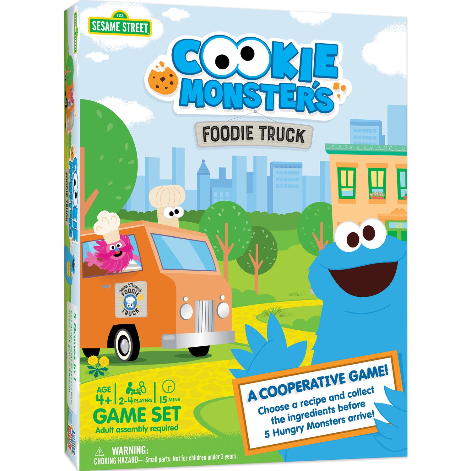 Sesame Street - Cooke Monster's Food Truck Co-Op Game