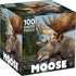 Moose 100 Piece Shaped Jigsaw Puzzle