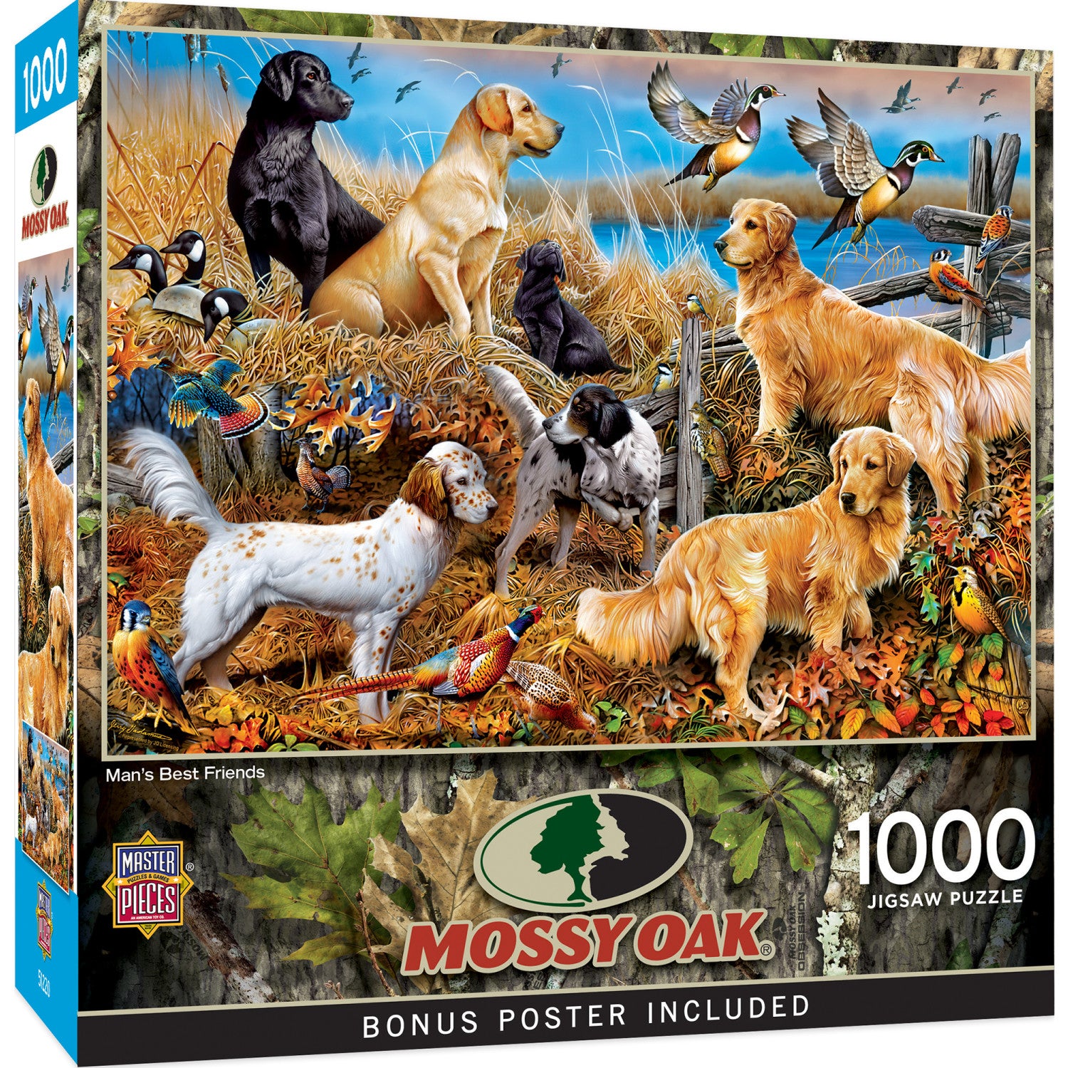 Mossy Oak - Man's Best Friend 1000 Piece Puzzle