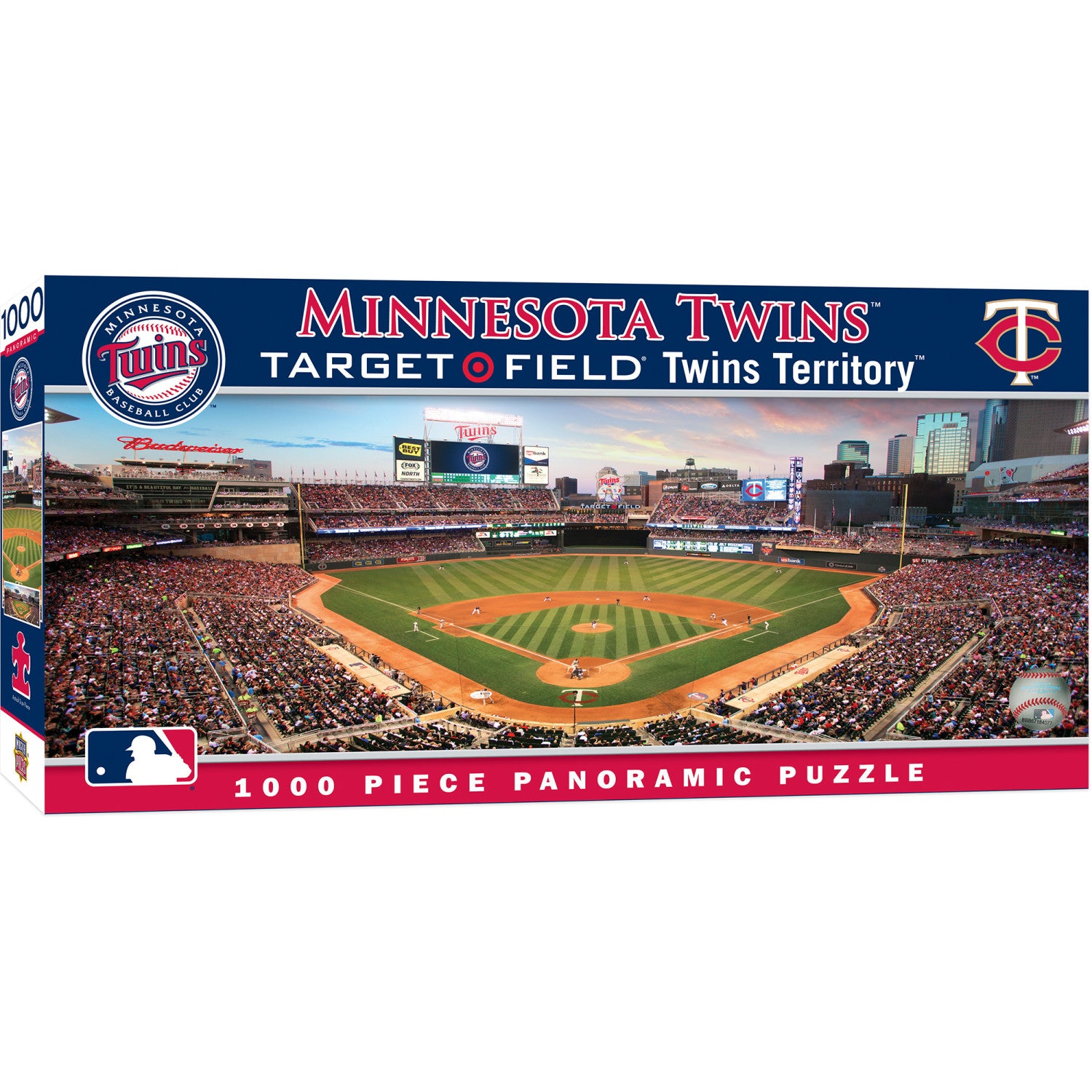 Minnesota Twins - 1000 Piece Panoramic Jigsaw Puzzle