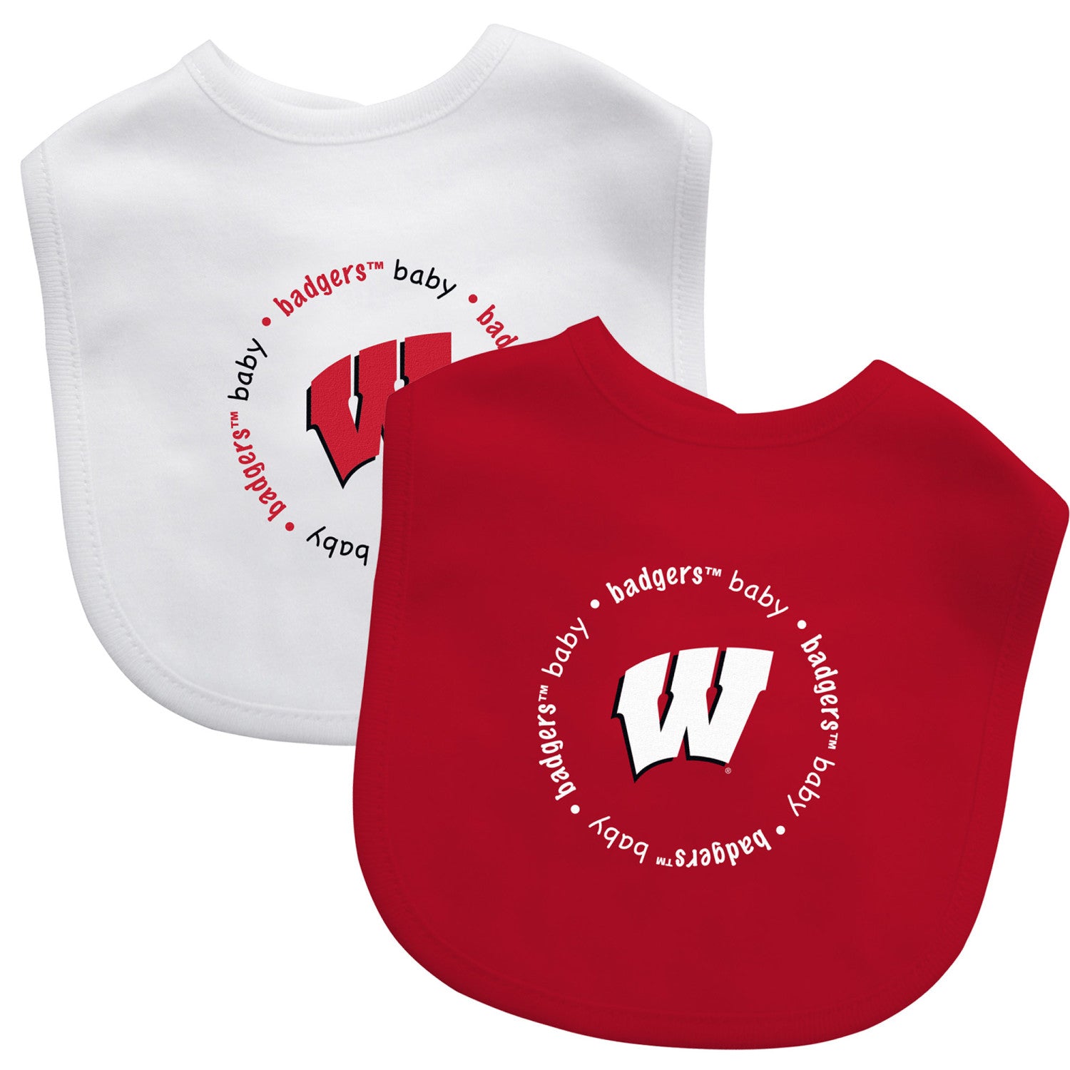 Wisconsin Badgers - Baby Bibs 2-Pack