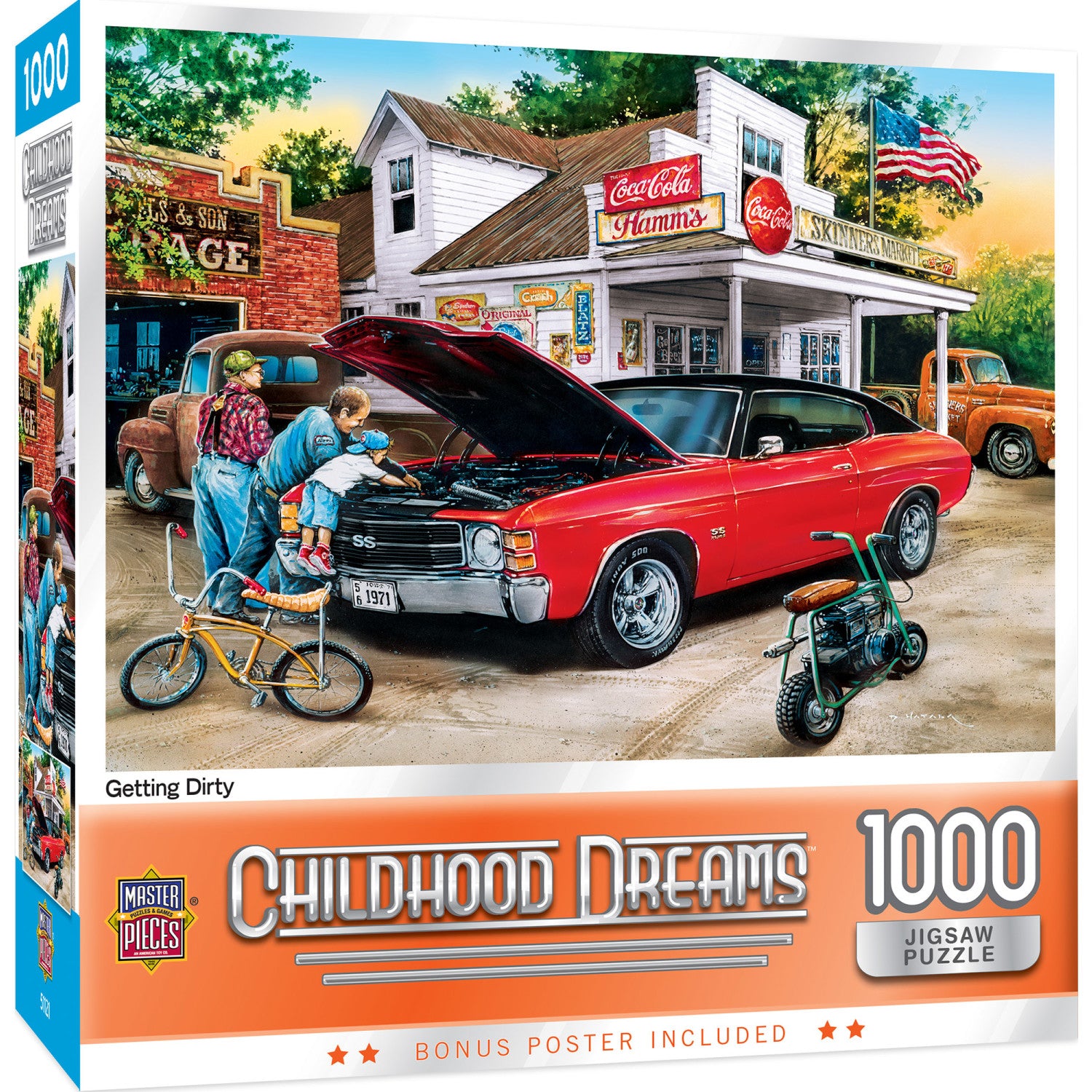 Childhood Dreams - Getting Dirty 1000 Piece Jigsaw Puzzle