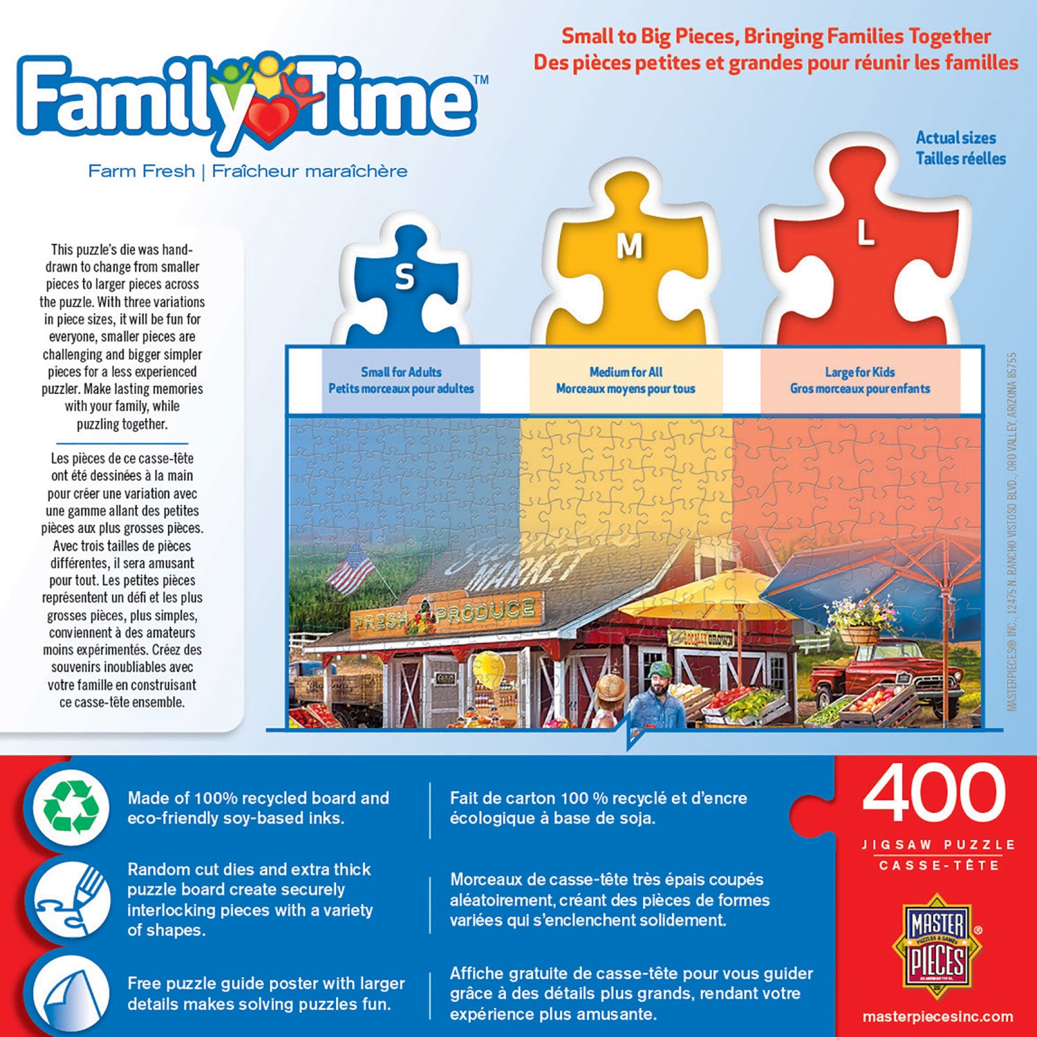 Family Time - Farm Fresh 400 Piece Puzzle