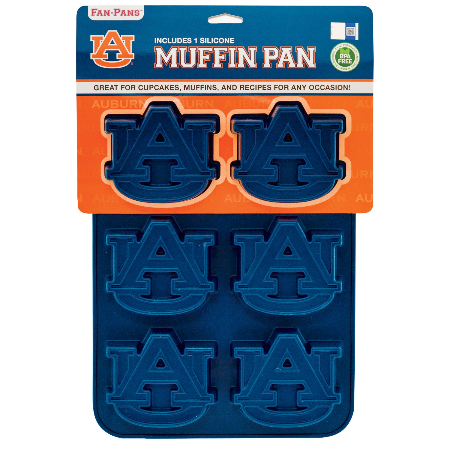 Auburn Tigers Muffin Pan