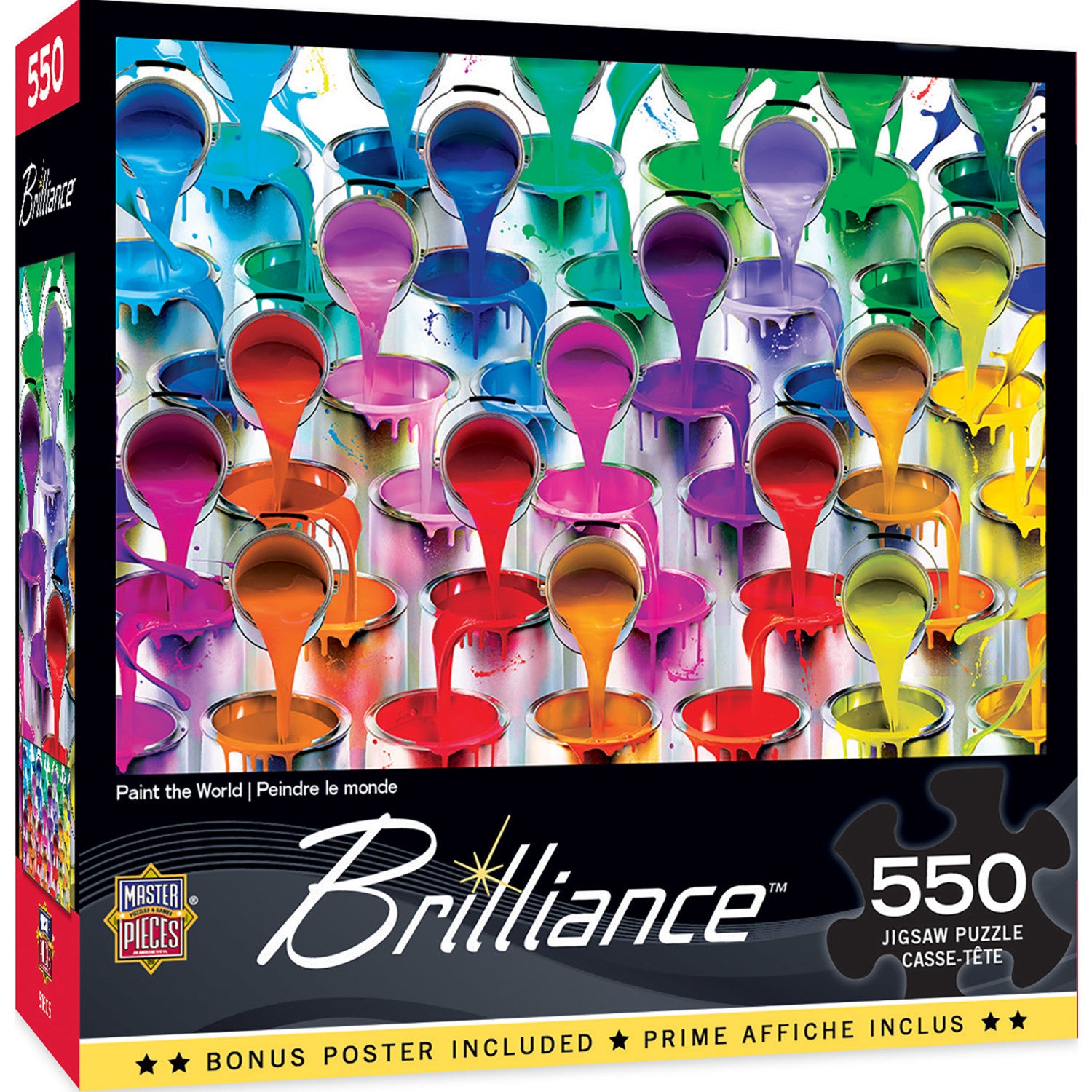 Brilliance - Paint the World 550 Piece Puzzle