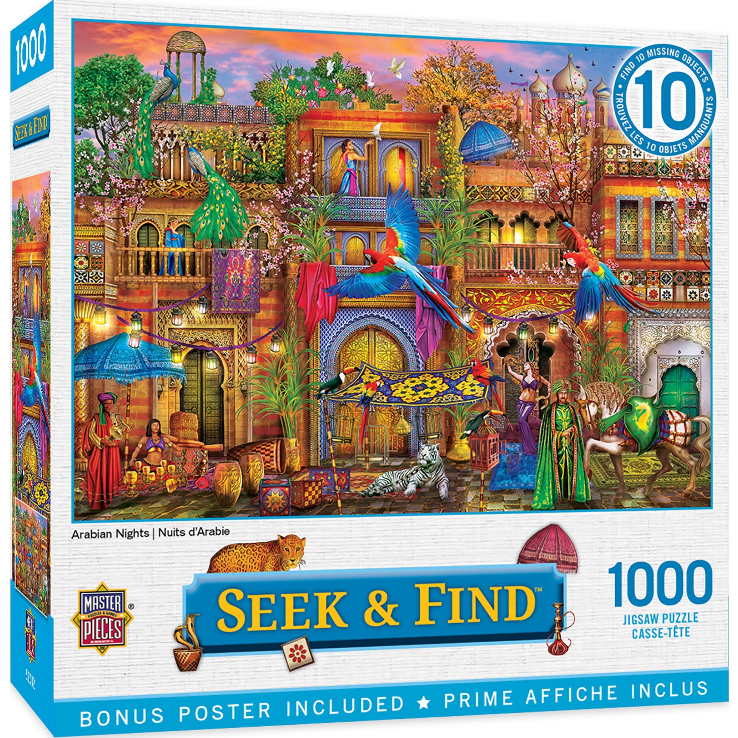Seek & Find - Arabian Nights 1000 Piece Jigsaw Puzzle