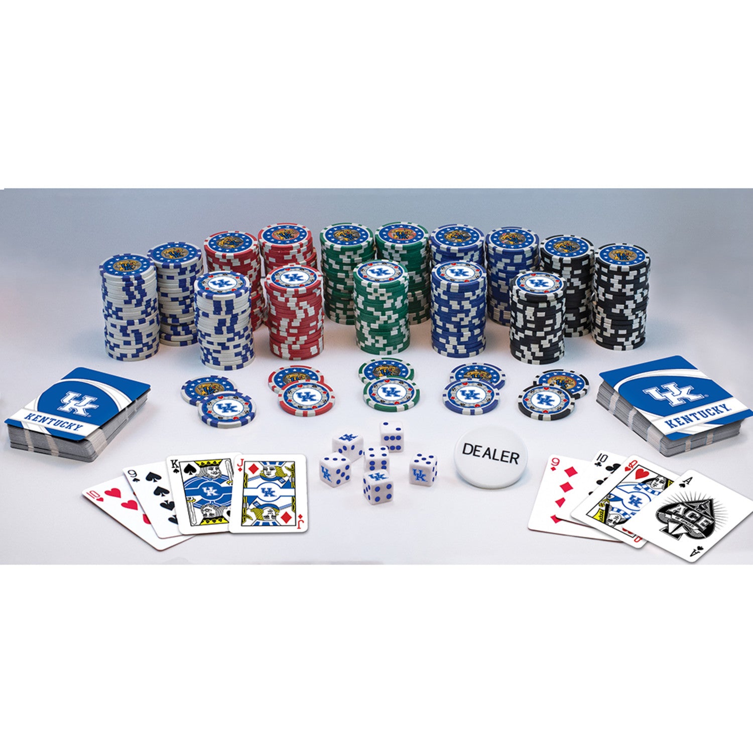 Kentucky Wildcats 300 Piece Poker Set