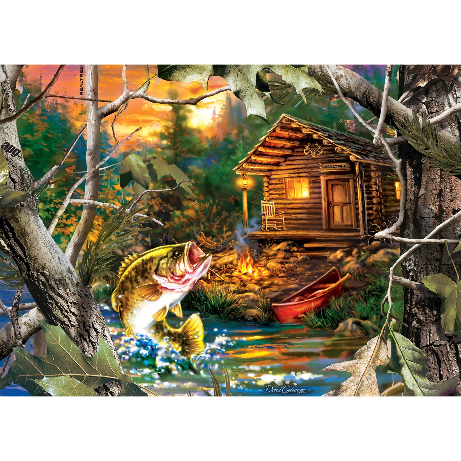 Realtree - The One That Got Away 1000 Piece Puzzle