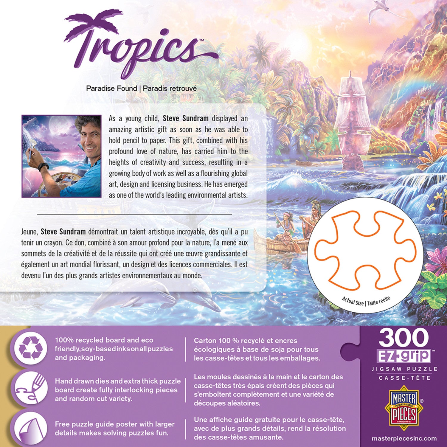 Tropics - Paradise Found 300 Piece EZ Grip Puzzle