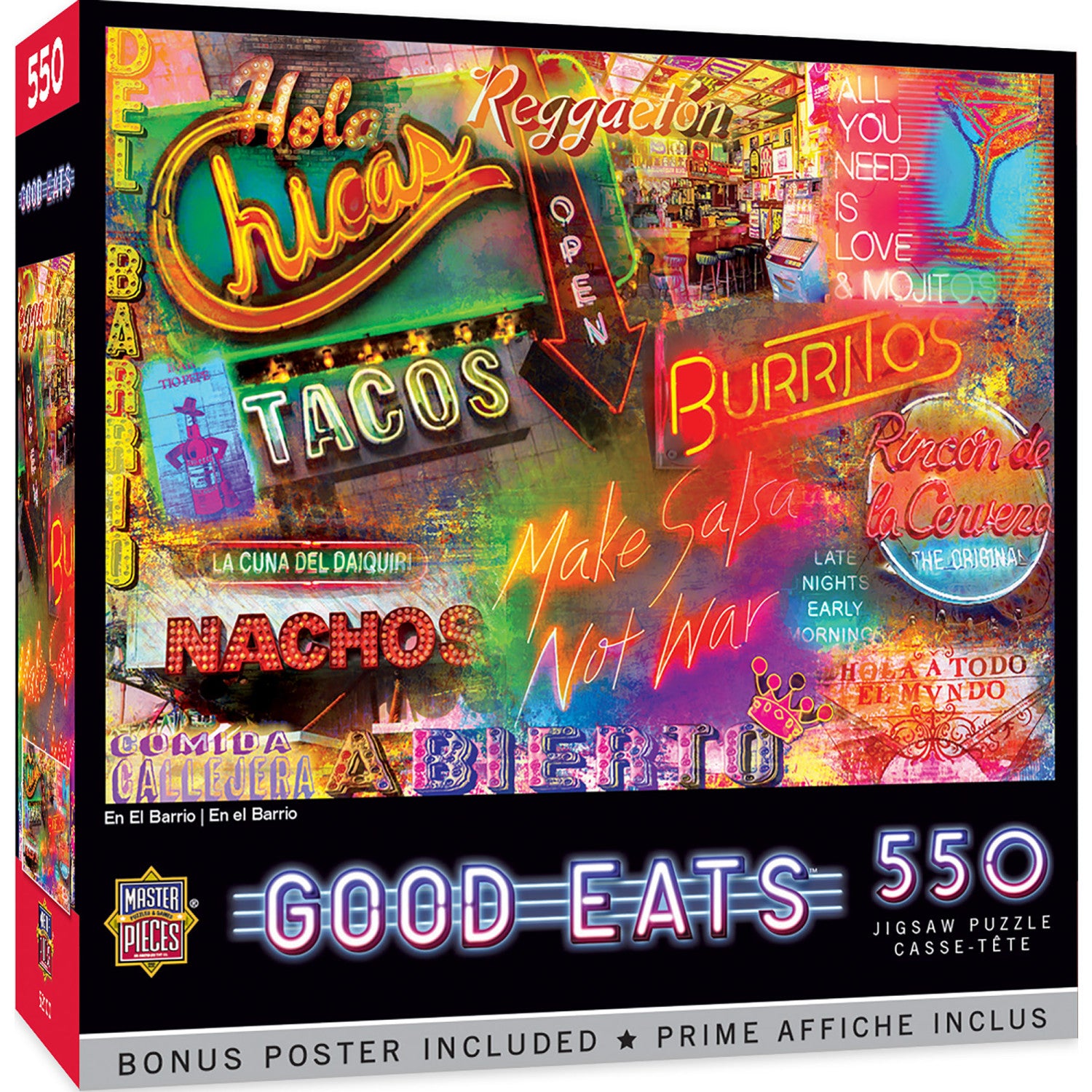Good Eats - En El Barrio 550 Piece Jigsaw Puzzle