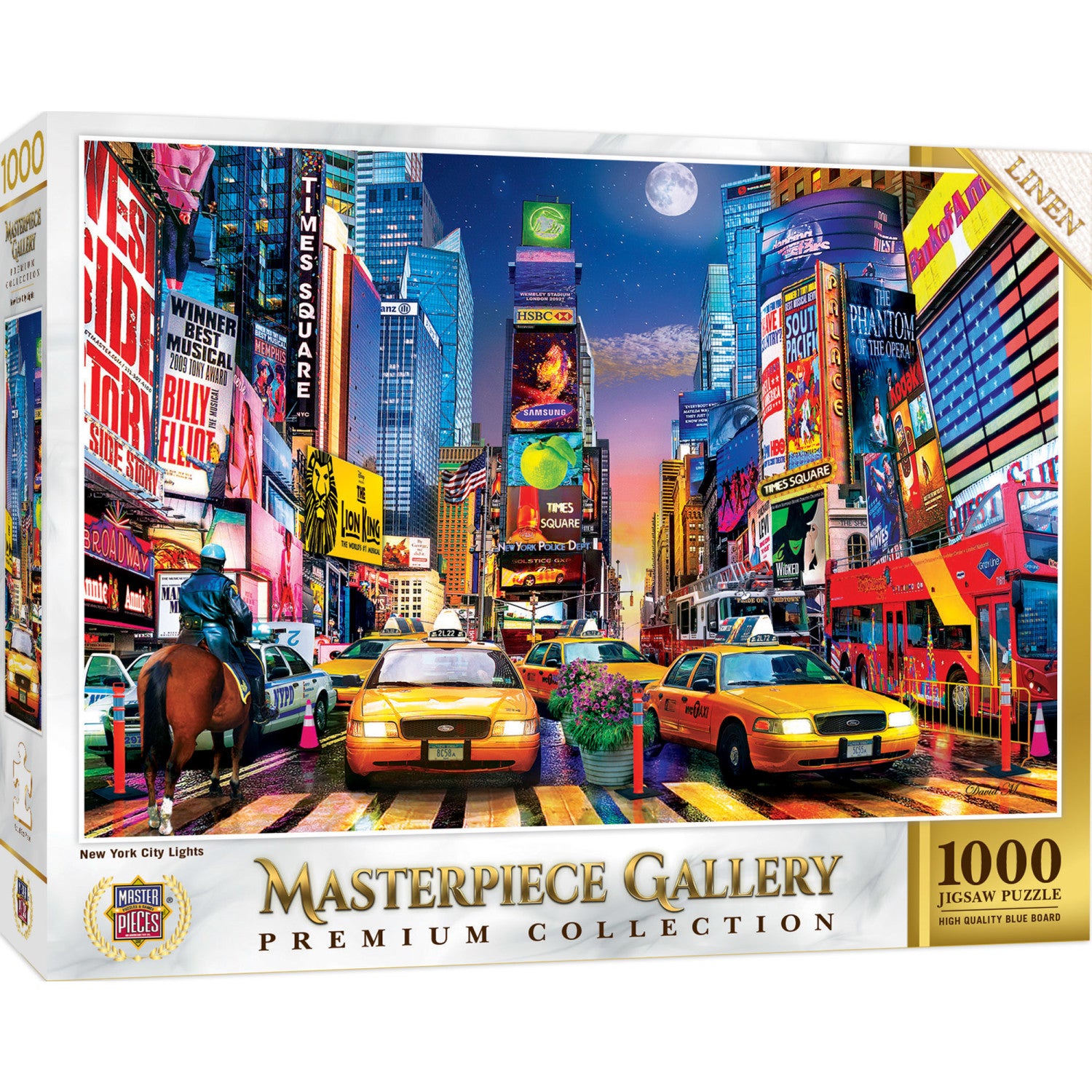 Masterpiece Gallery - New York City Lights 1000 Piece Jigsaw Puzzle