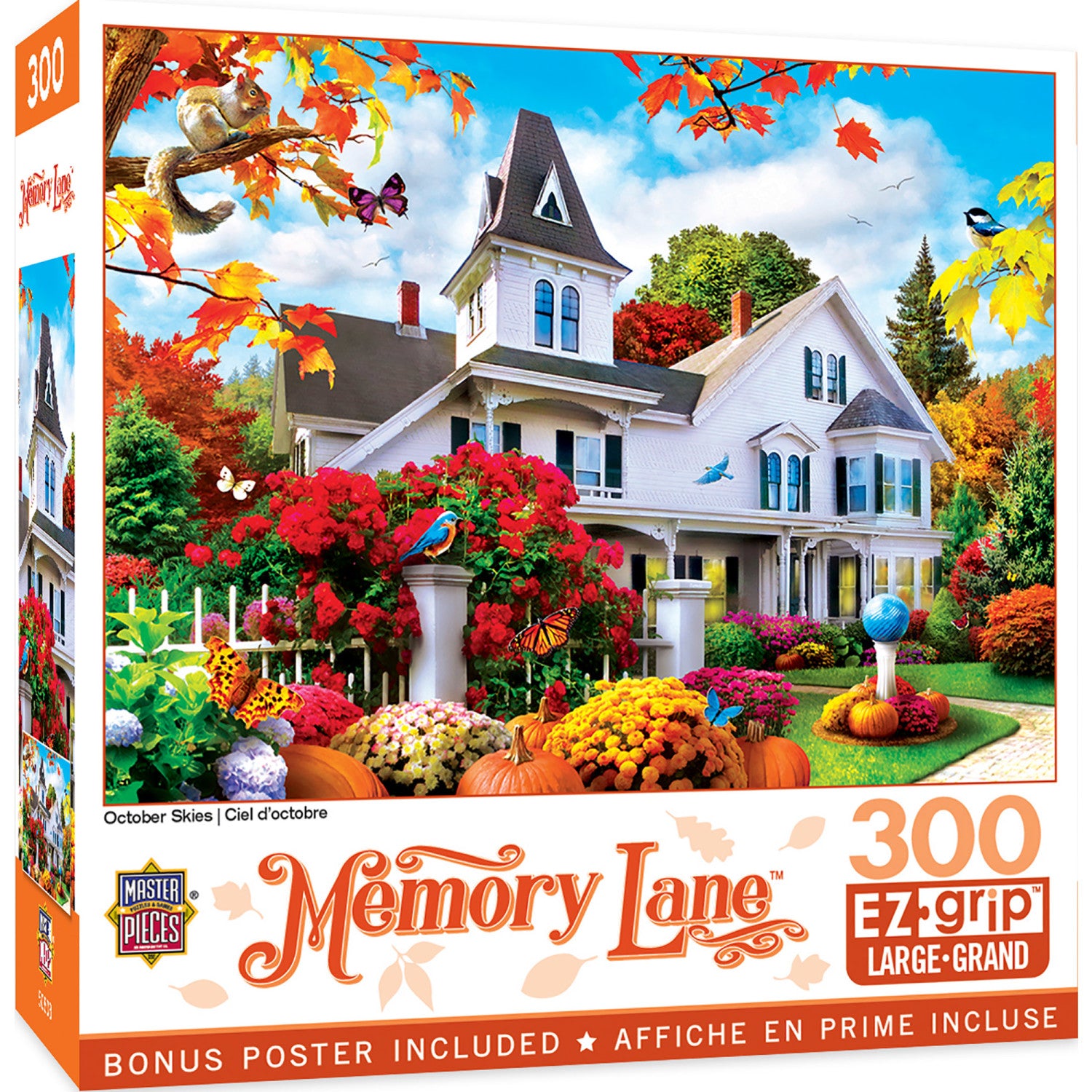 Memory Lane - October Skies 300 Piece Puzzle By Alan Giana