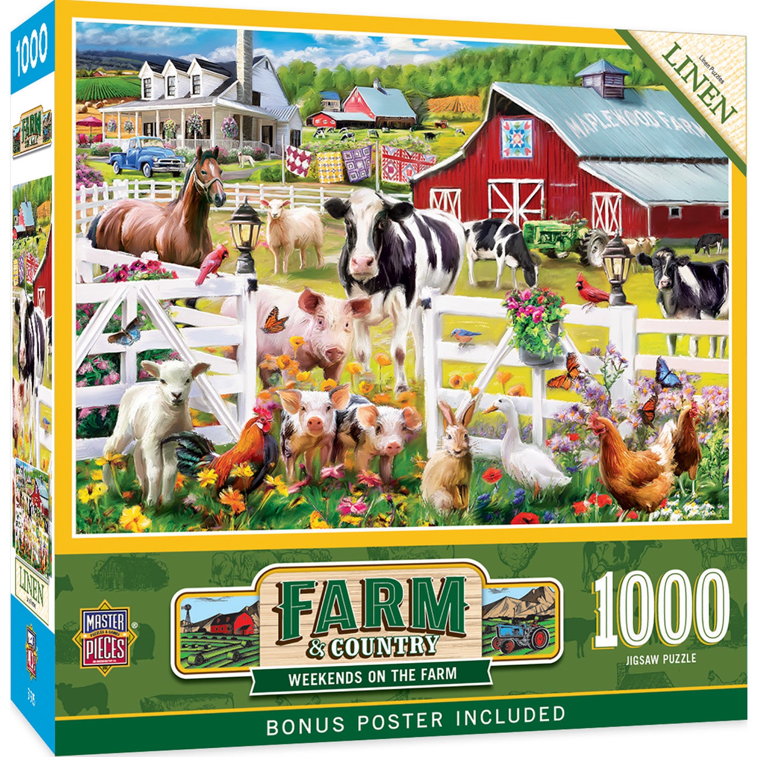 Farm & Country - Weekends On the Farm 1000 Piece Puzzle