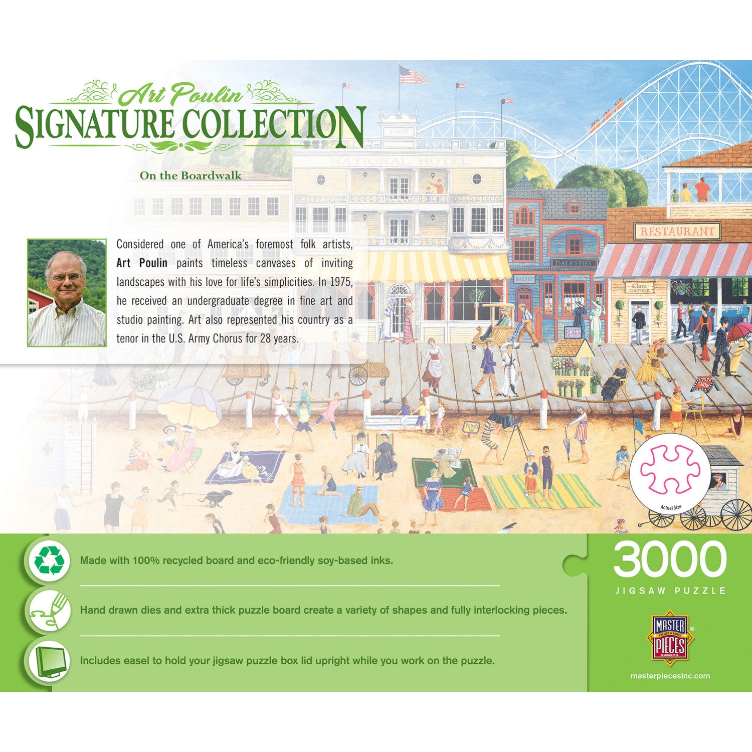Signature Collection - On the Boardwalk 3000 Piece Jigsaw Puzzle - Flawed