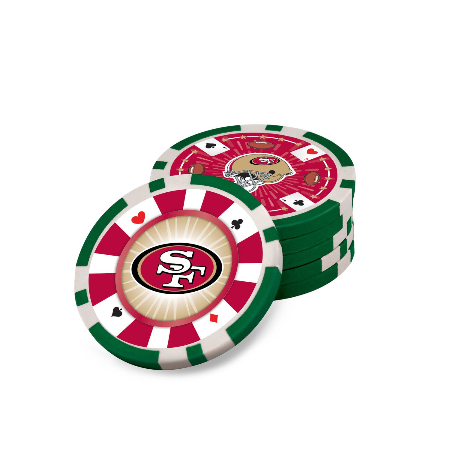 San Francisco 49ers 300 Piece Poker Set