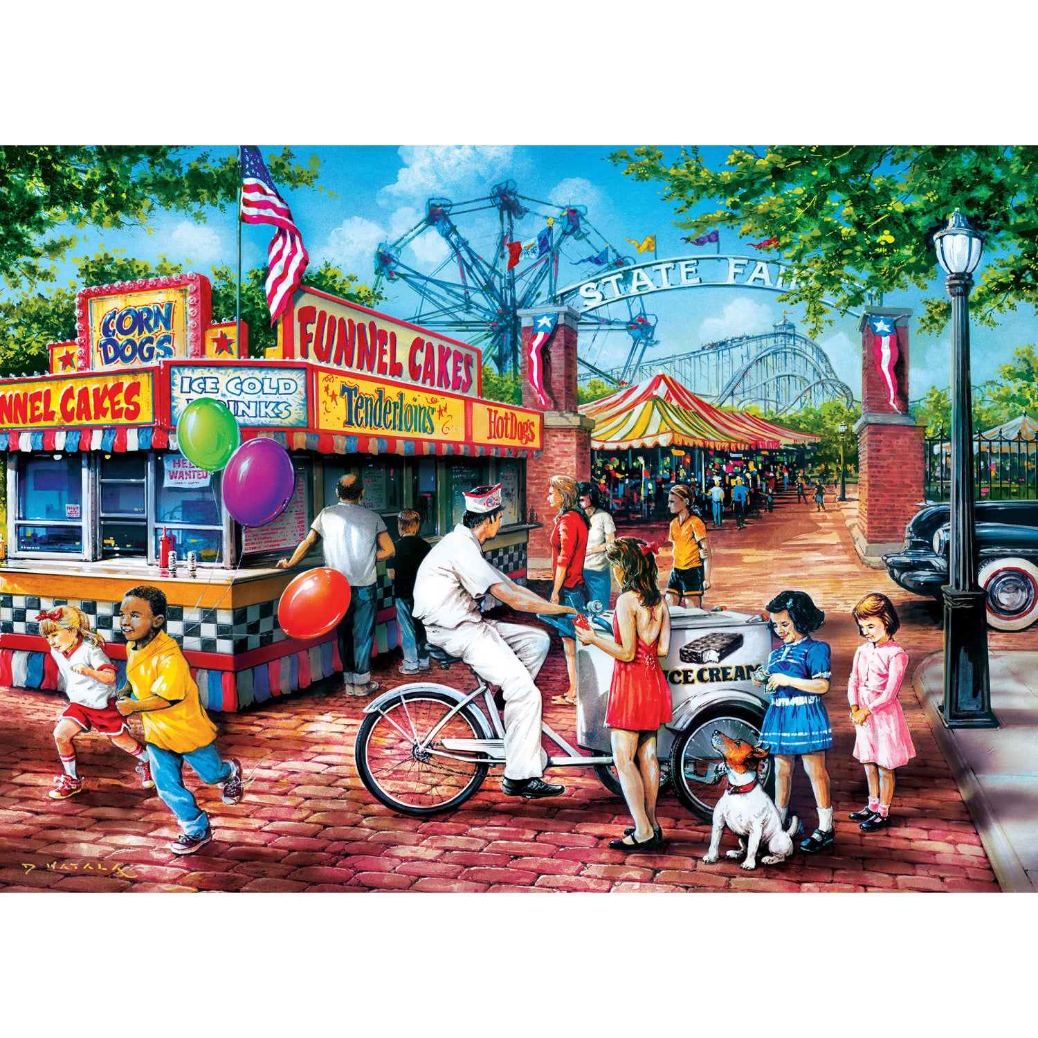 Childhood Dreams - Summer Carnival 1000 Piece Puzzle